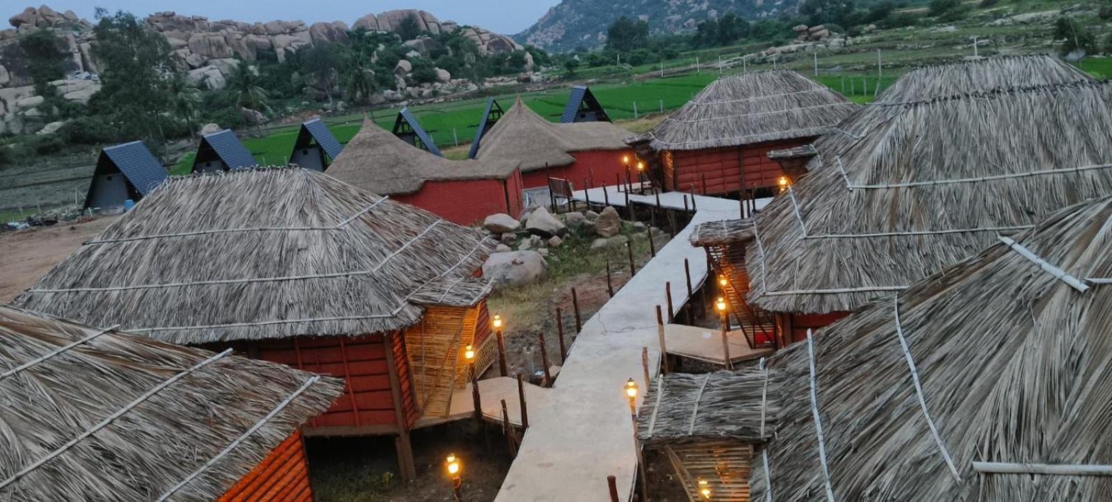 Golden Chariot Resort ฮัมปี ภายนอก รูปภาพ